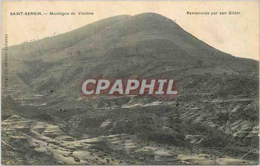 Saint-Sernin — Montagne de Vinobre — Renommée par son Gibier