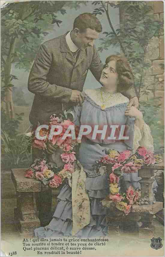 CPA Ah qui dira jamais ta grace enchanteresse Femme