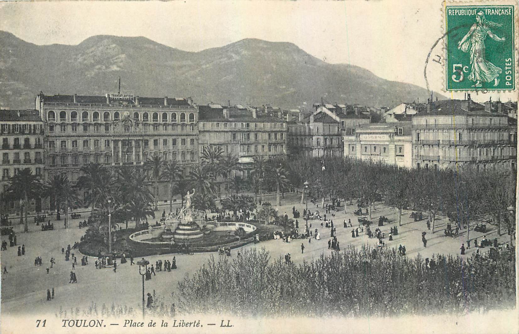 CPA Toulon Place de la Liberte 