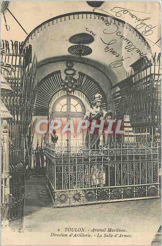 CPA Toulon Arsenal Maritime Militaria