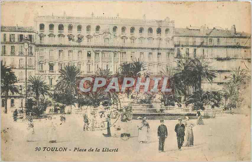 CPA Toulon Place de la Liberte 