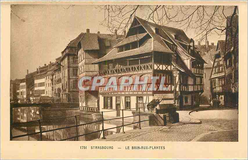 Strasbourg — Le Bain-aux-Plantes — Cartes « La Gigogne »