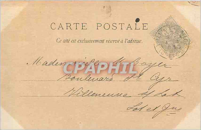CPA Jeu de Corde Femmes Enfants — Rückseite