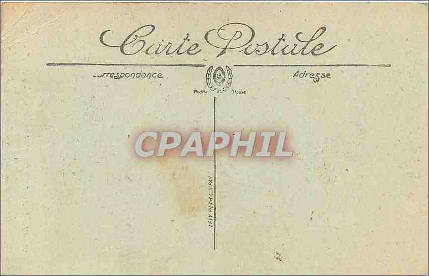 CPA Chateau de Versailles Interieur de la Chapelle  — Rückseite