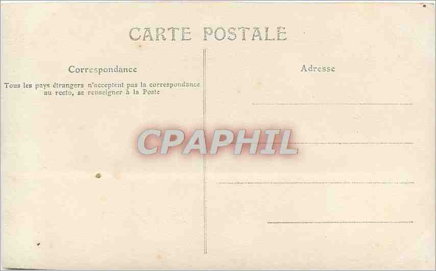 Femme en robe rose et militaire au balcon — scène sentimentale — éditeur non identifié, n° 49 — Verso