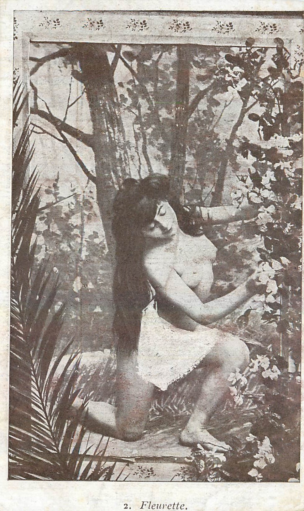 Fleurette — Sujet mythologique ou artistique — Éditeur non identifié, n° de série 2