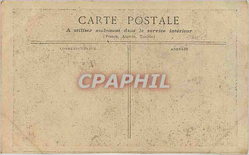 Namouna — danseuse orientale — carte postale française — Rückseite