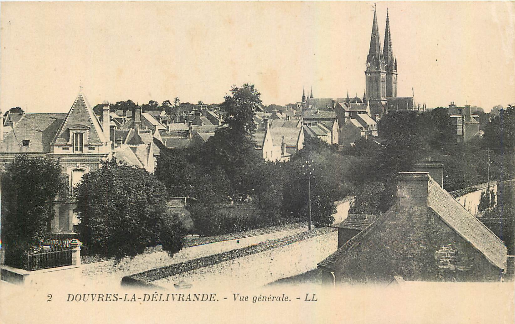 CPA Douvres La Delivrande Vue generale 