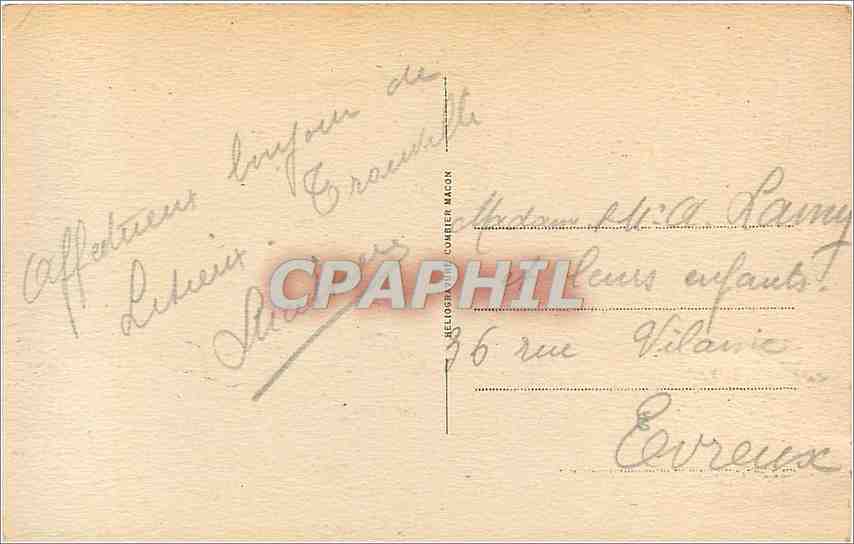 Lisieux (Calvados) — Place Victor-Hugo — Vieilles Maisons — Verso