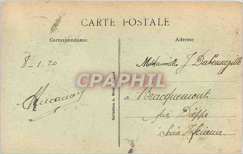 CPA Angers Place du Ralliement Vue d'ensemble  — Rückseite