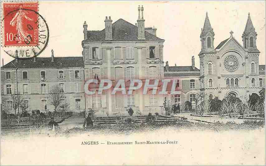CPA Angers Etablissement Saint Martin la Foret 
