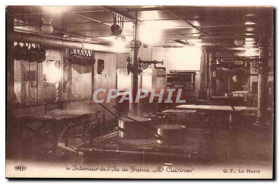 Intérieur de l'Ile-de-France — Les Cuisines — G. F., Le Havre