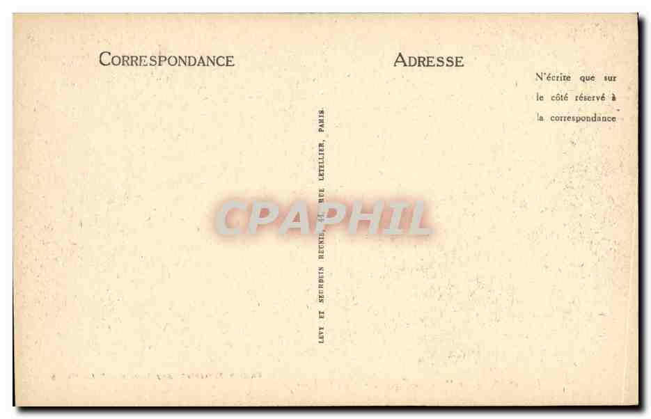 Steamer-Boat-Paquebot- Le Havre 'Le Suffren' Une Cabine CPA — Verso