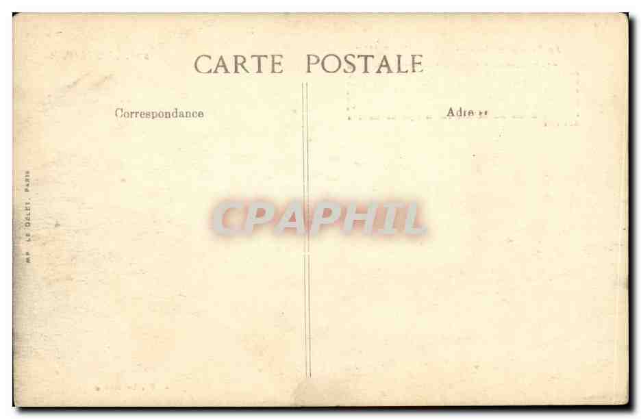 Le Transatlantique "ROCHAMBEAU" — Le Havre — Éditeur MP Le Gélet, Paris, n° 276 — Verso