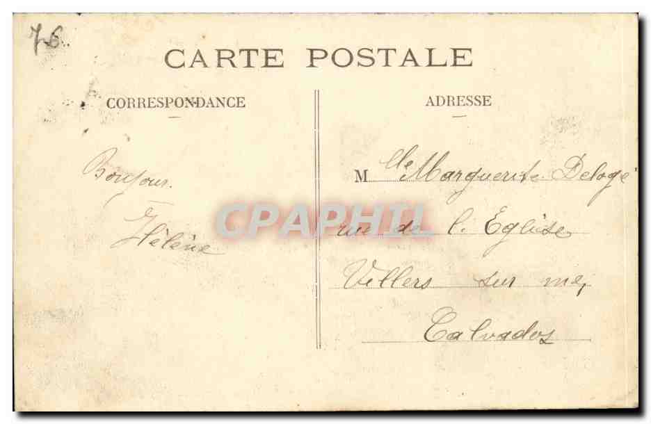 Le Havre — Le Paquebot "LA LORRAINE" à travers l'Atlantique — Coup de tangage — Éditeur A.P. n°31 — Reverso