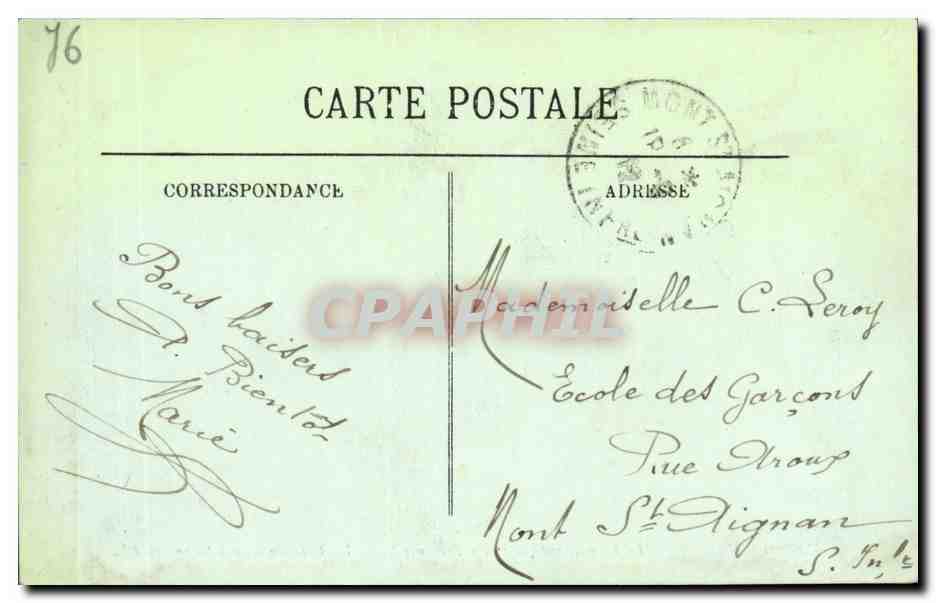 Steamer-Boat-Paquebot- Le Havre- Le Tranatlantique 'La Provence' Un Coin du Grand Salon- CPA — Verso