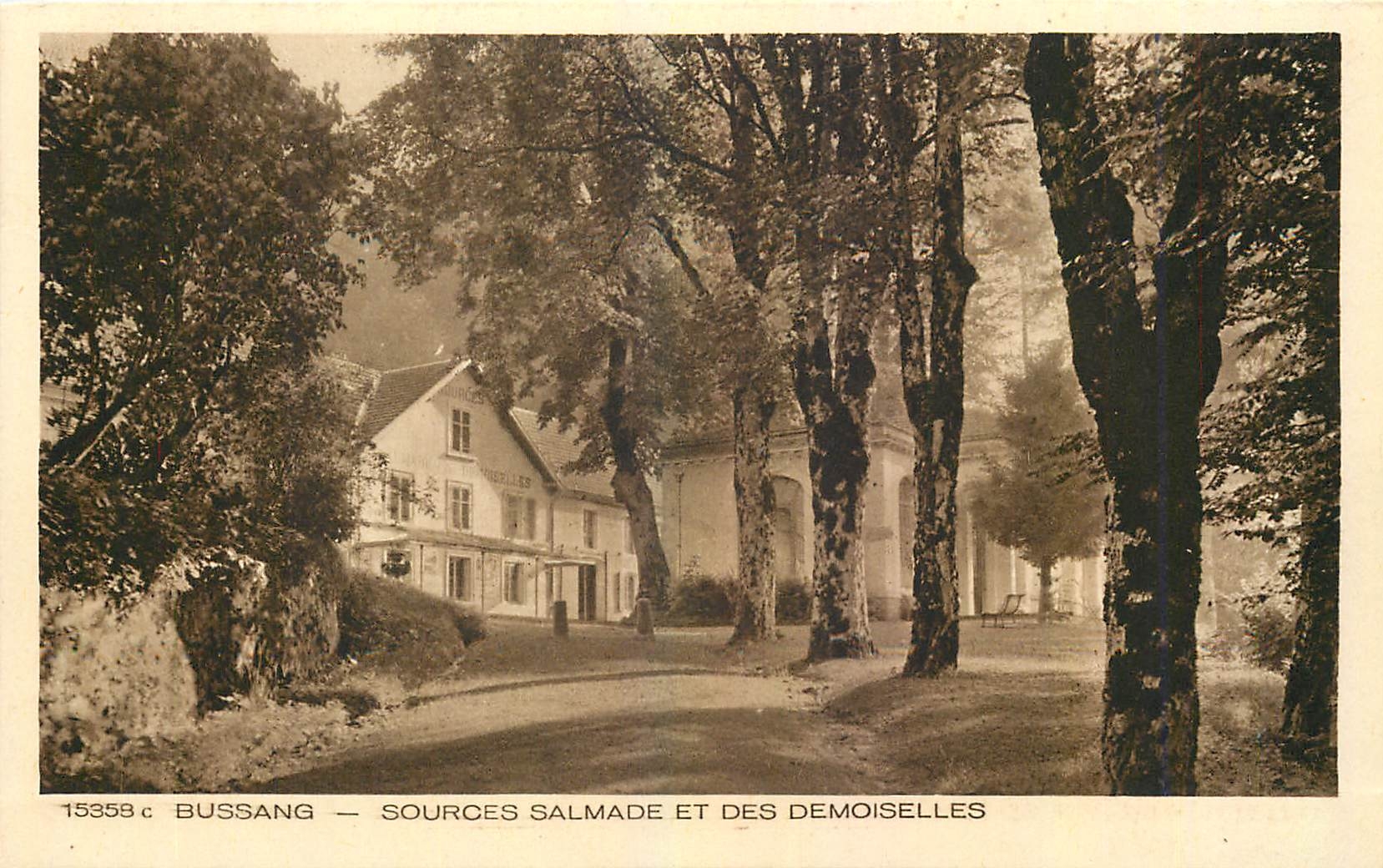 CPA Bussang Sources Salmade et des Demoiselles 