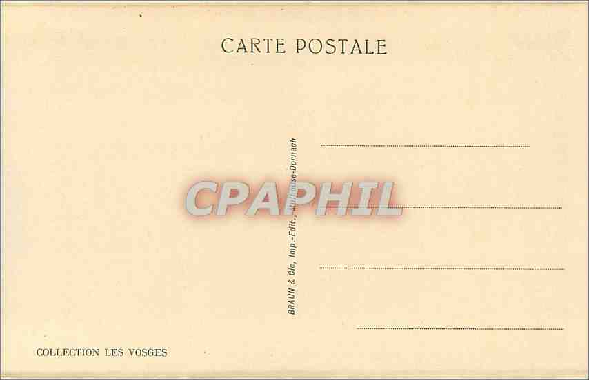 CPA Bussang Interieur du Theatre du Peuple  — Back