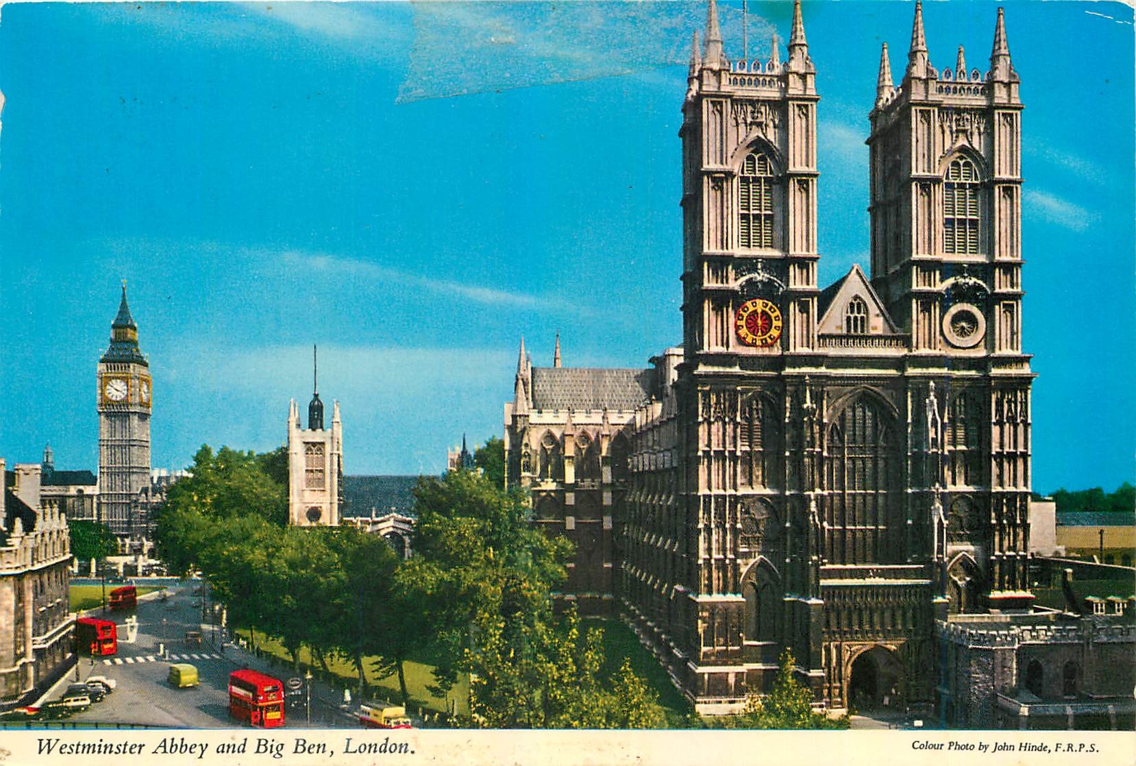 CPM Westminster Abbey and Big Ben London 