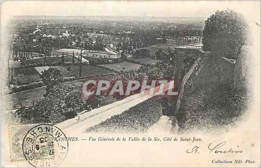 RANCHES — Vue Générale de la Vallée de la Sée, Côté de Saint-Jean — A. Peretis Phot.