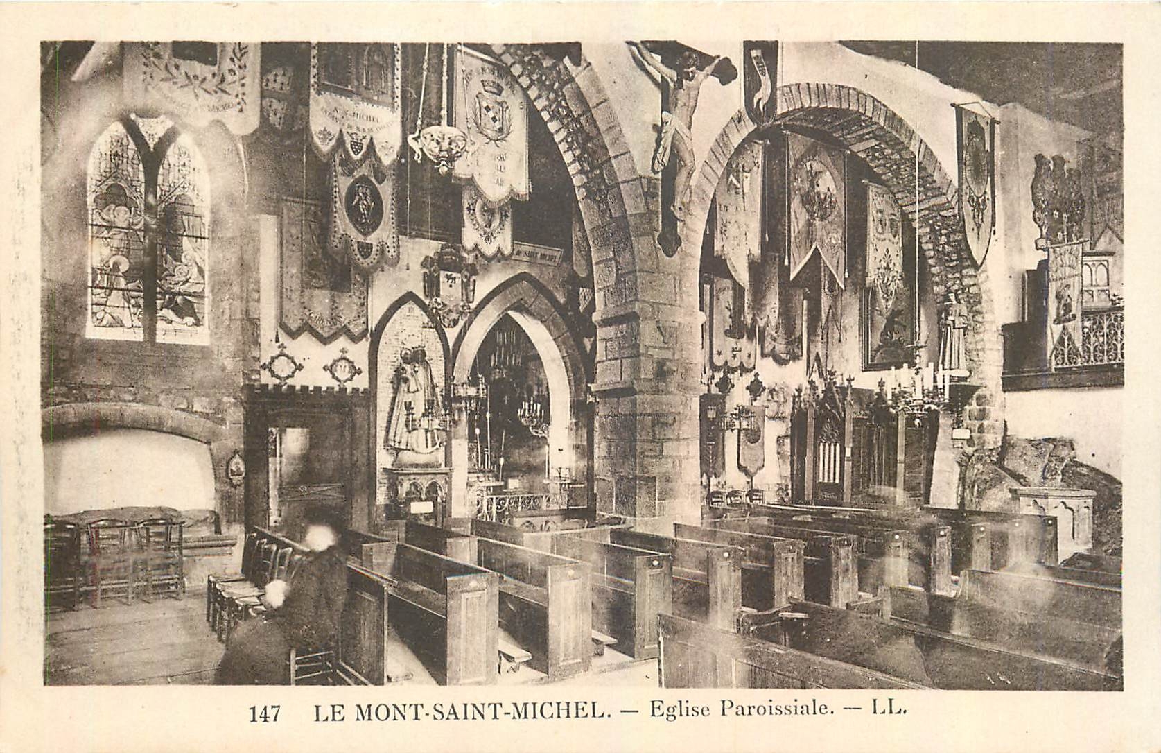 Le Mont-Saint-Michel — Église Paroissiale — LL.