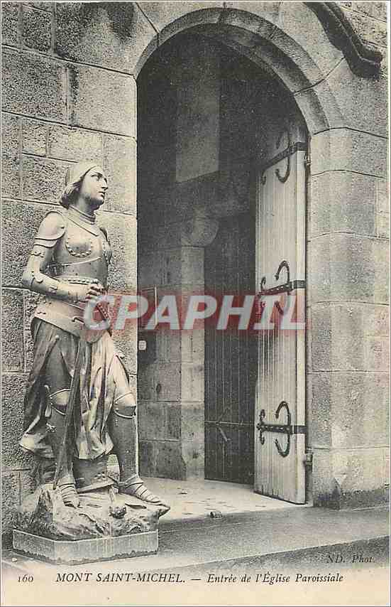 Mont Saint-Michel — Eingang zur Pfarrkirche — N.D. Fot. n°160