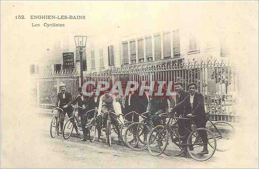 REPRO Enghien les Bains Les Cyclistes Velo Cycle