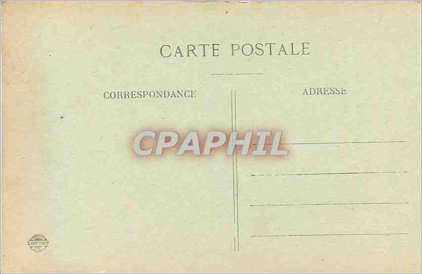 CPA Rennes I et V Le Quai Dugay Trouin  — Rückseite
