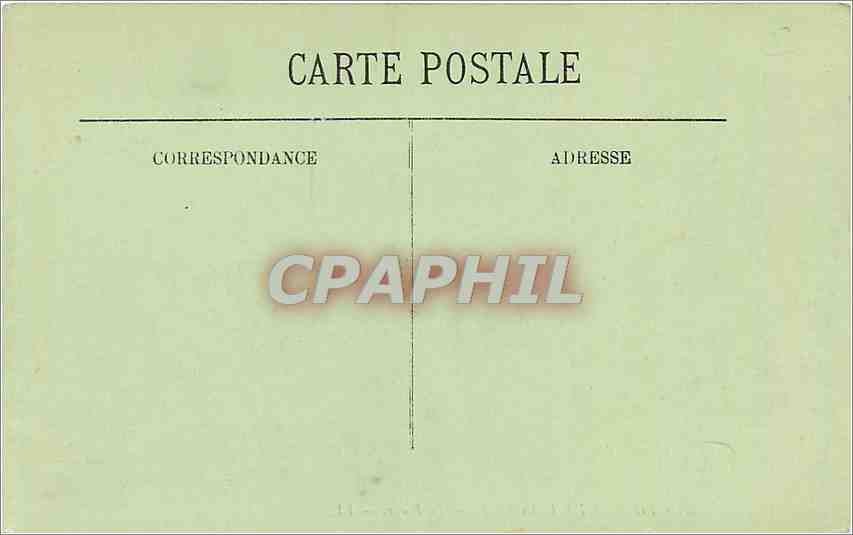 CPA Saint Georges de Didonne La Plage  — Back