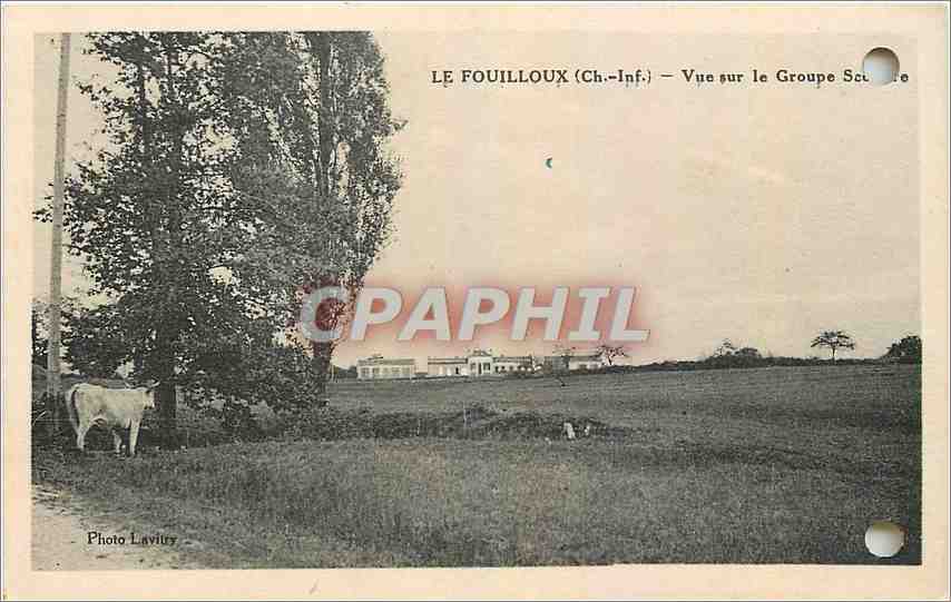CPA Le Fouilloux Ch Inf Vue sur le Groupe 