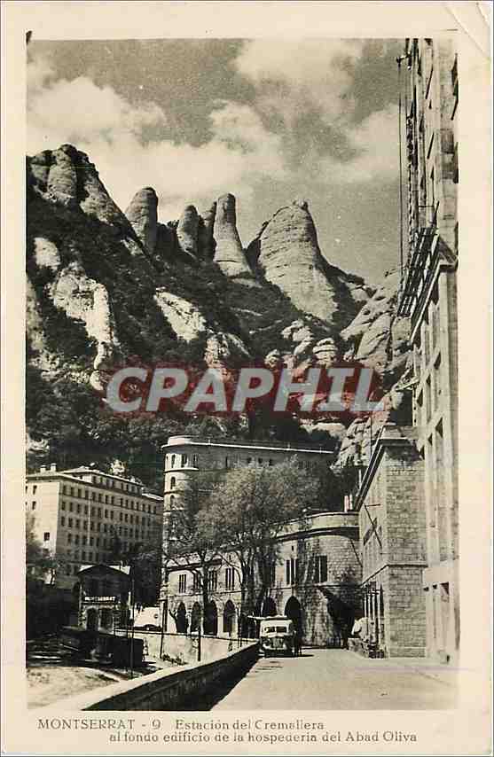 CPA Montserrat Estacion del Cremaliers 