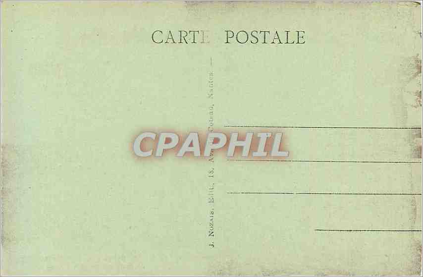 CPA Treboul pres Douarnenez La Rade vue du I'lle Tristan  — Rückseite