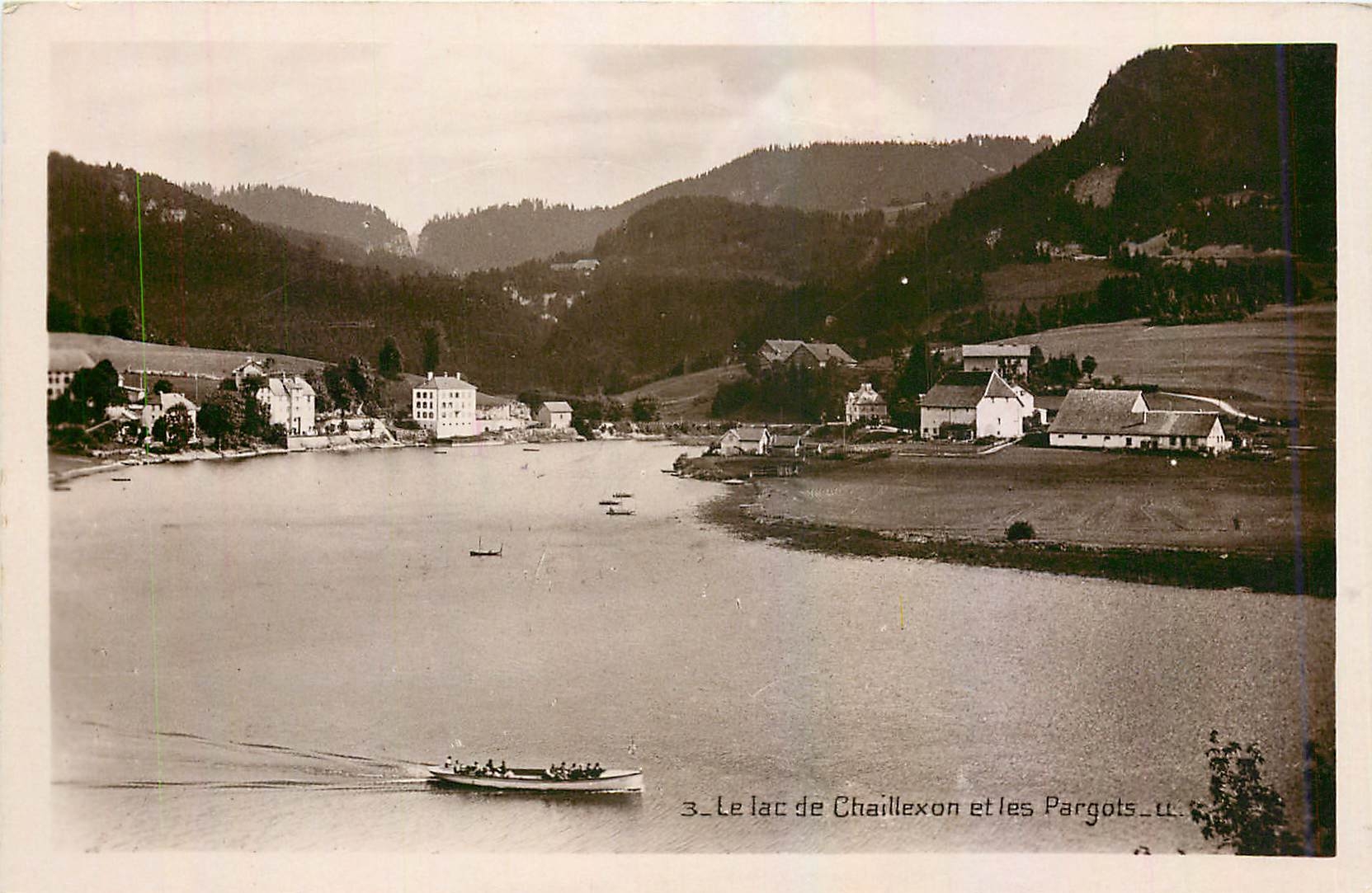 Le lac de Chaillexon et les Pargots — 3 — éditeur Levy et Neurden Réunis, Paris