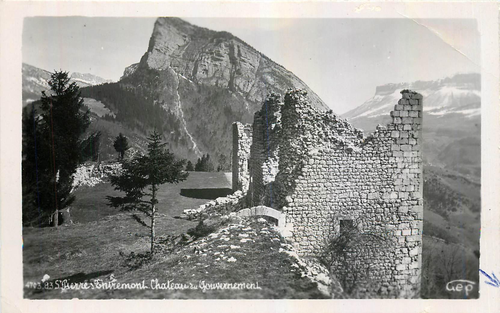 CPM St Pierre Entremont Château du gouvernement