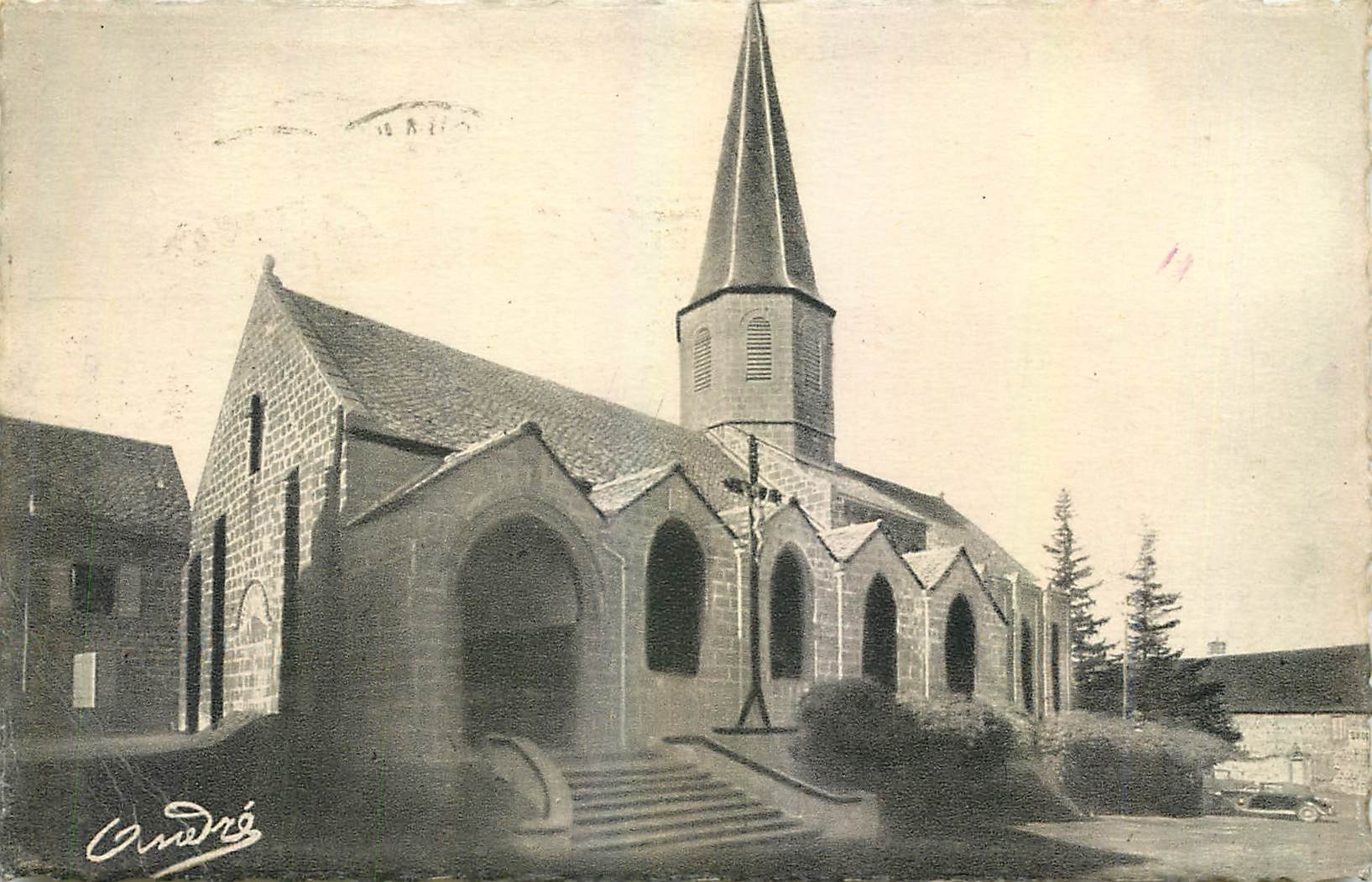 CPA Besse en Chandesse L'Eglise 
