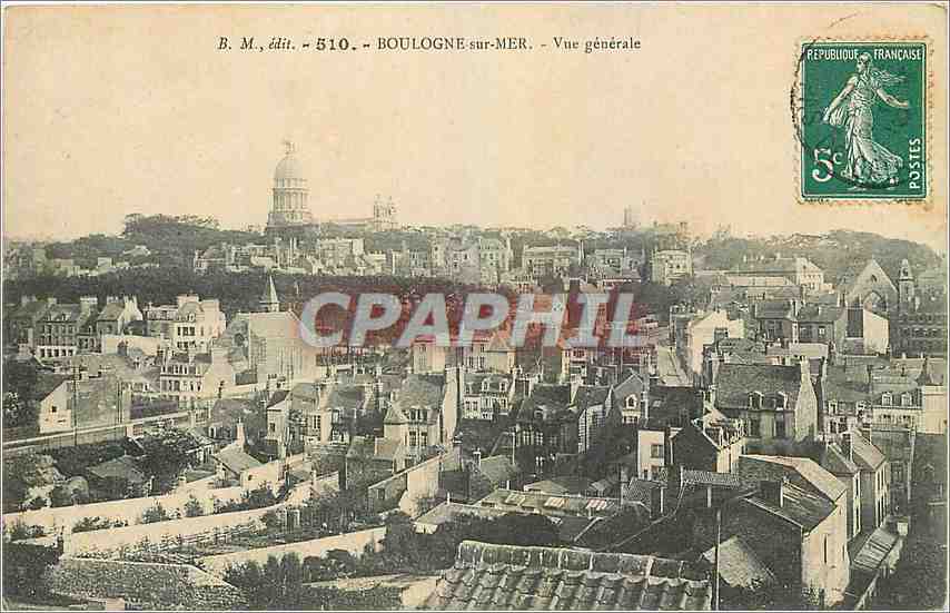 Boulogne-sur-Mer — Allgemeiner Blick — B. M., Verlag - 510