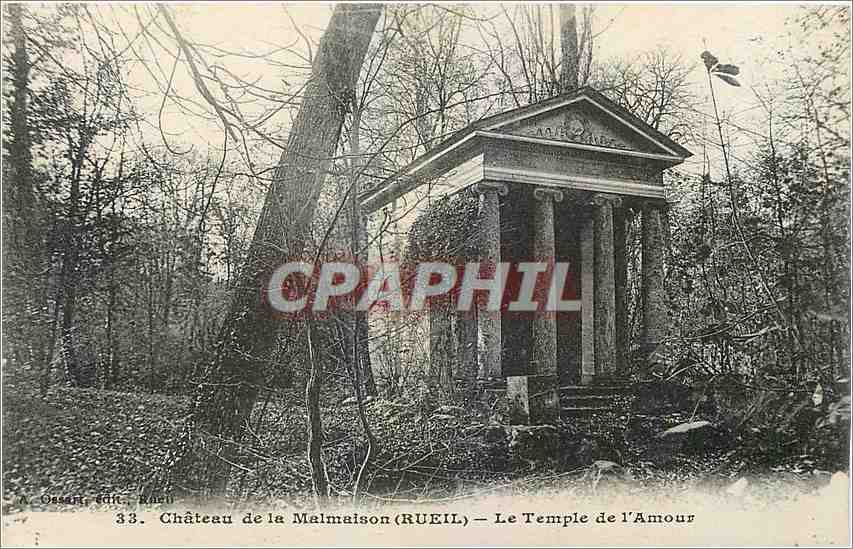 CPA Chateau de la Malmaison Rueil Le Temple de l'Amour 