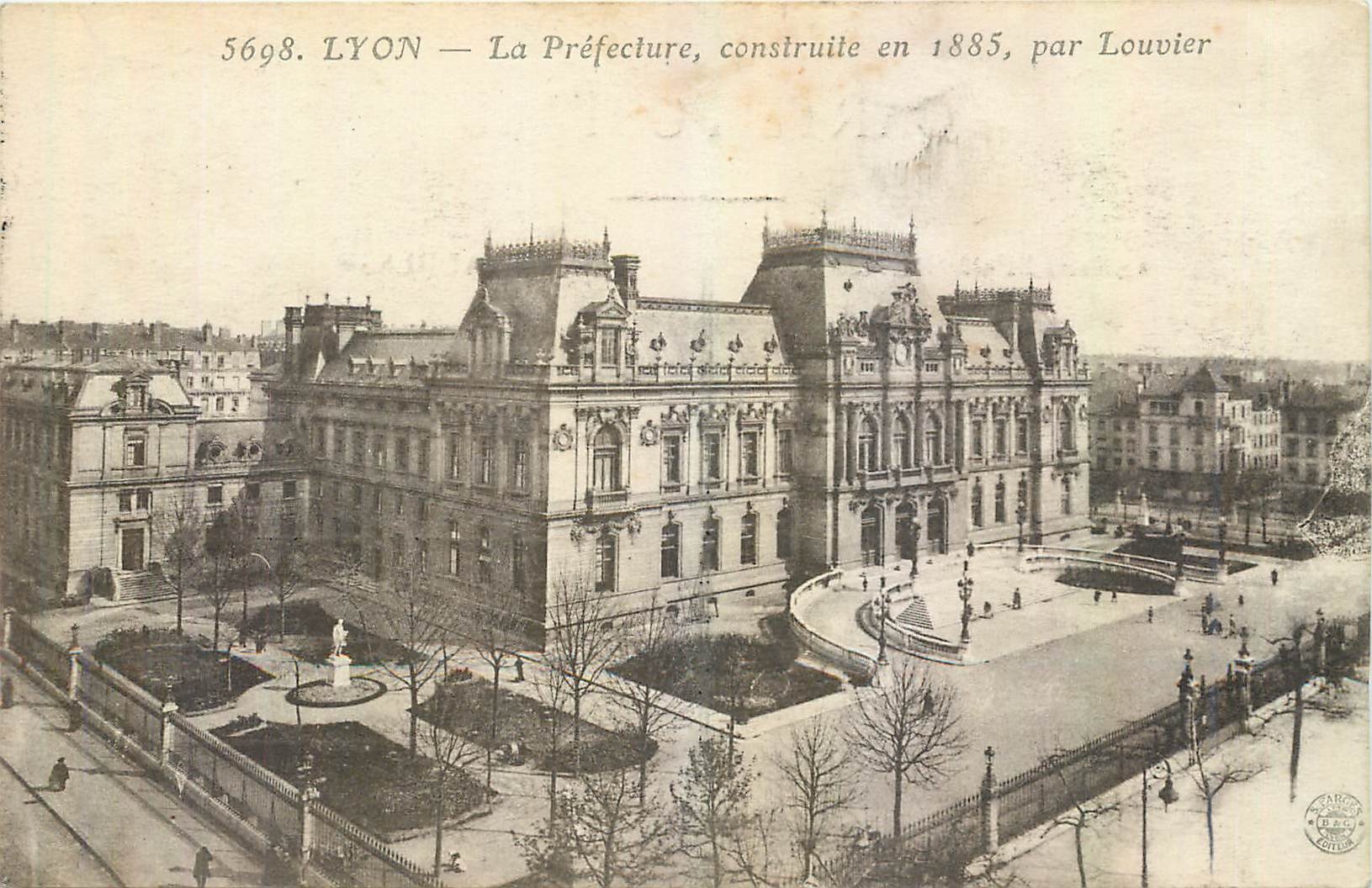 CPA Lyon La Prefecture 