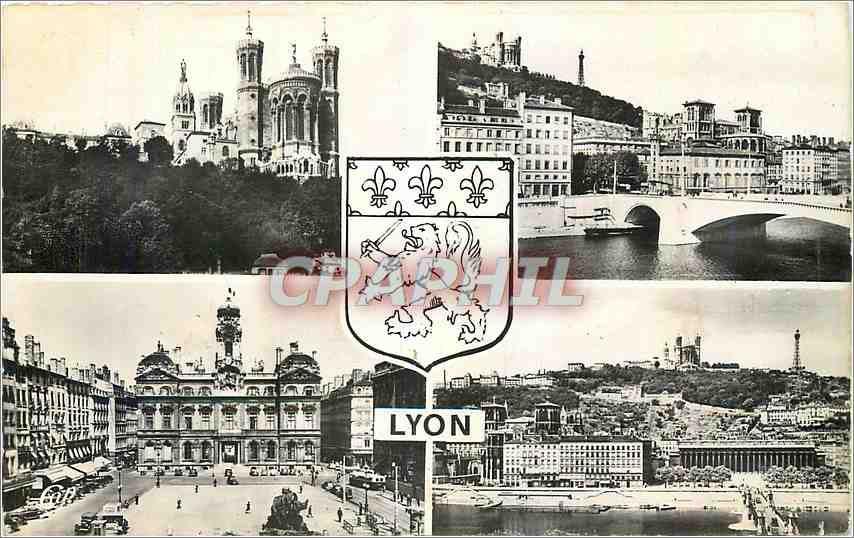 CPM Lyon Basilique ND de Fourviere 