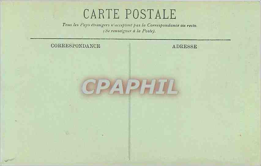 CPA Lyon L'lle Barbe Le Bureau de Recrutement  — Rückseite