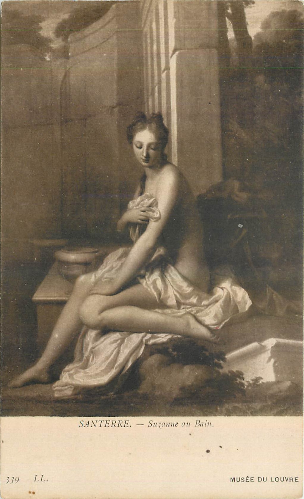 CPA Santerre Musee du Louvre 