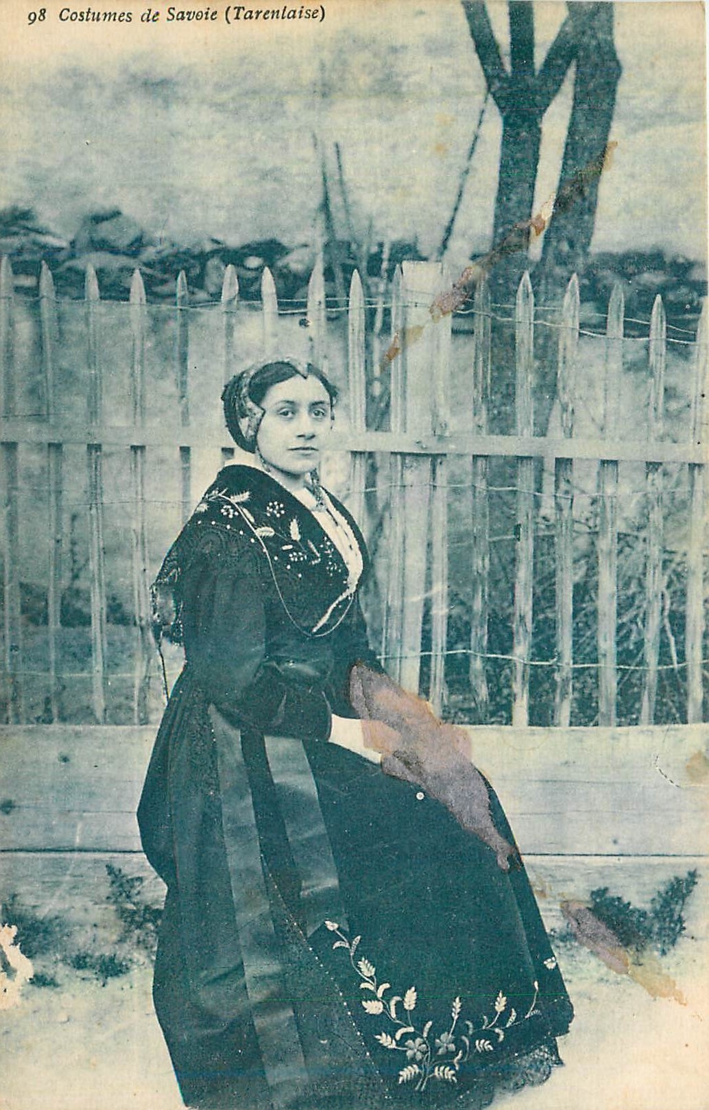 CPA Costumes de Savoie Tarentaise 
