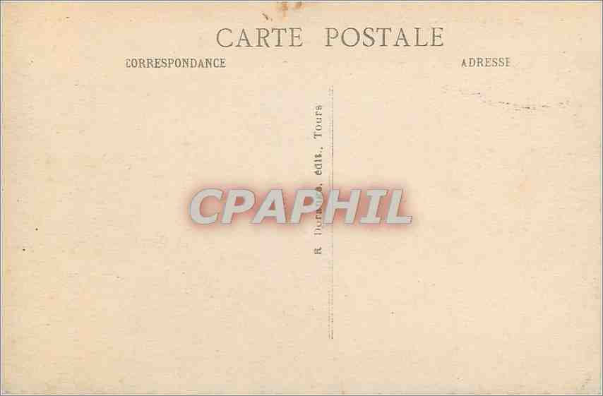 CPA Saumur M et L La Vue generale et la Loire  — Rückseite