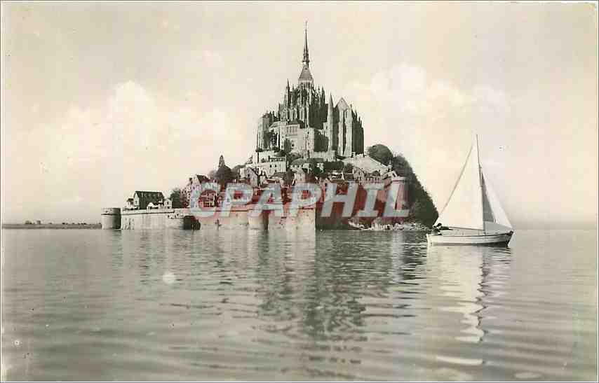 CPM Mont Saint Michel Cote Nord Est Bateau