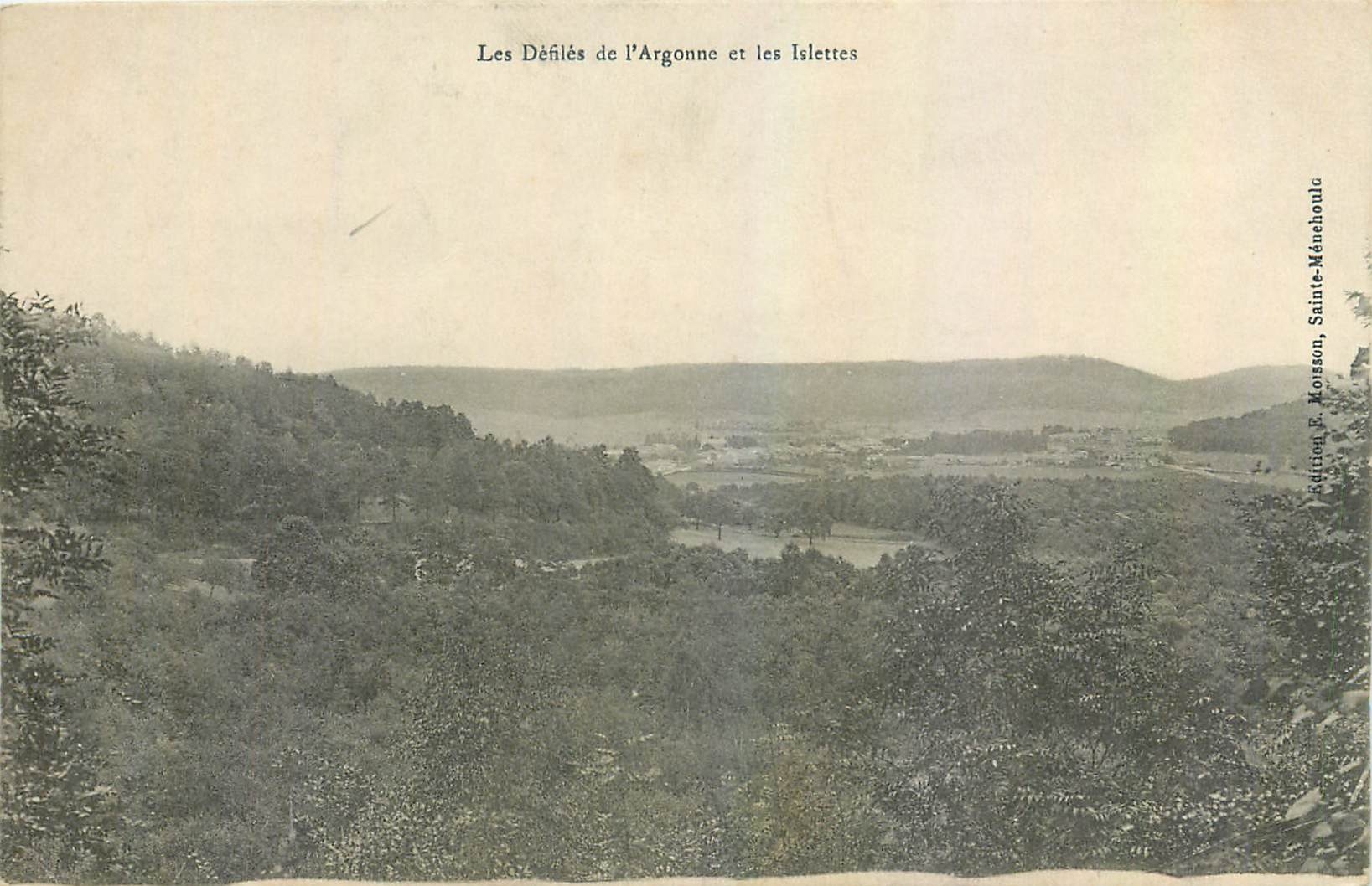 CPA Les Defiles de l'Argonne et les Islettes 