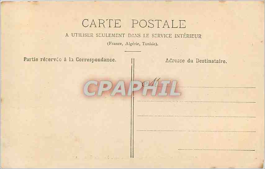 CPA Reims Maison des Musiciens Rue de Tambour  — Verso
