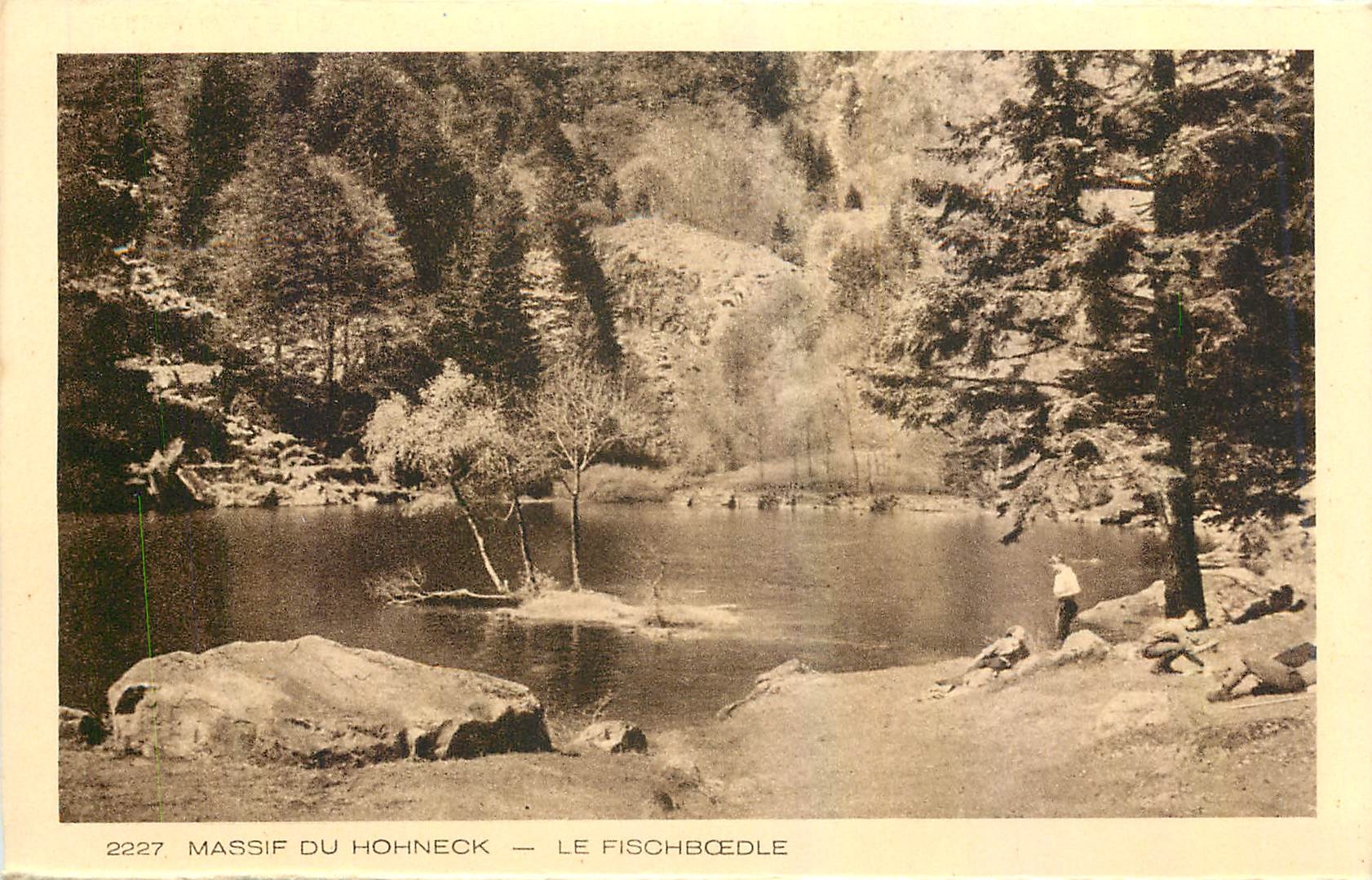 CPA Massif du Hohneck Le Fischboedle 
