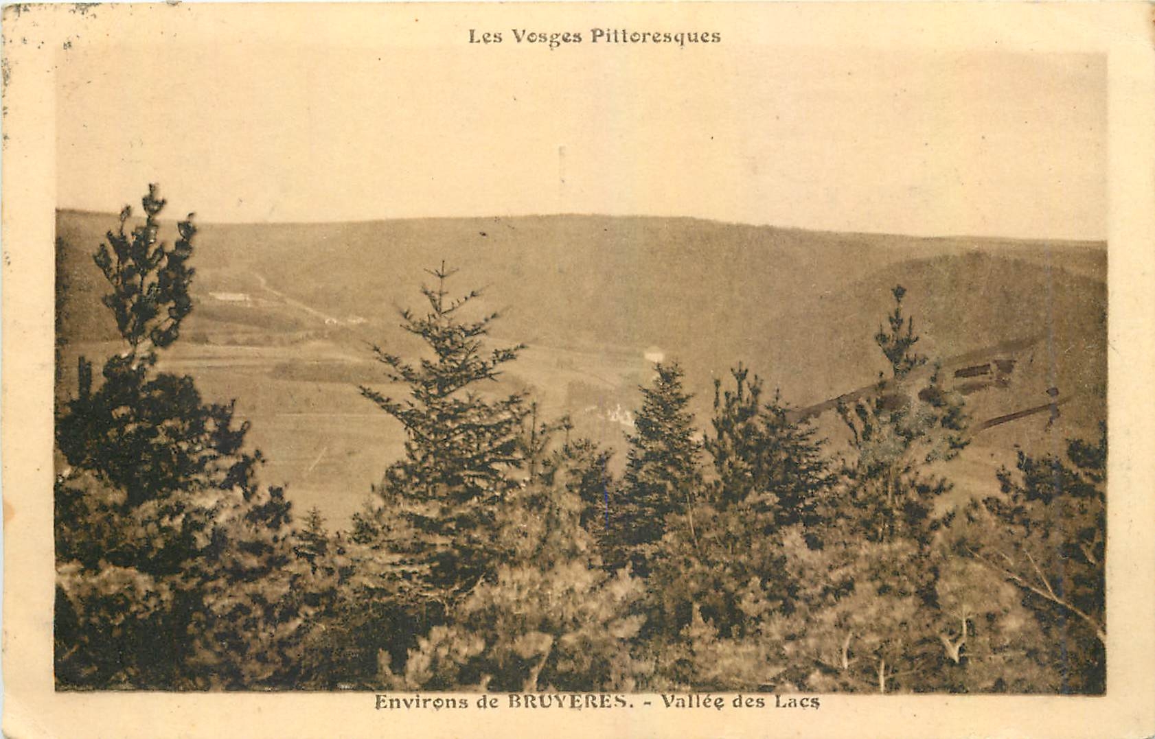 CPA Environs de Bruyeres Vallee des lacs 
