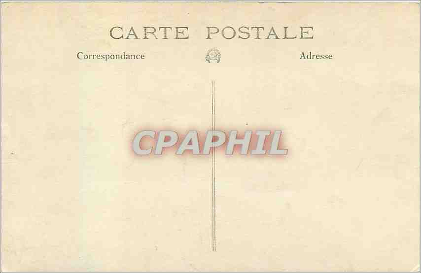 CARTE PHOTO Enfants Clowns — Verso