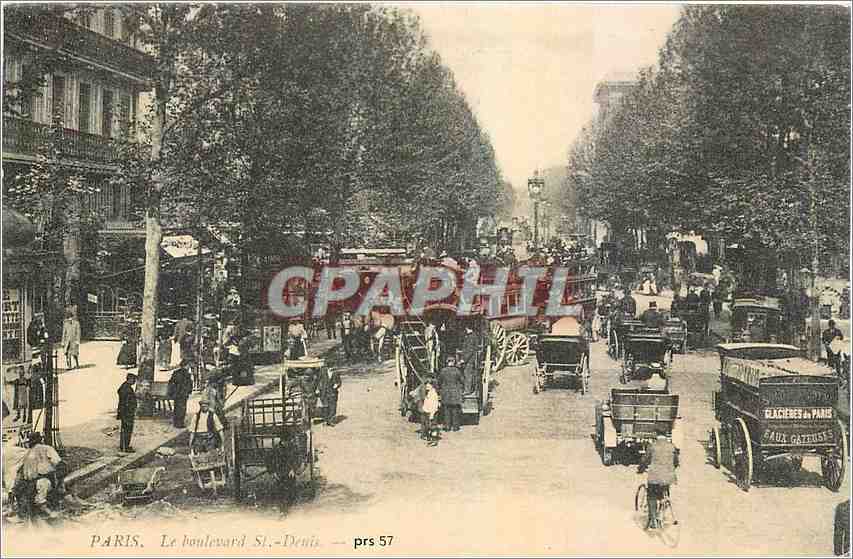REPRO Paris Le boulevard St Denis 
